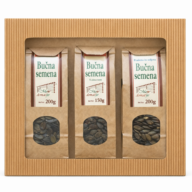 darilni paket bučna semena